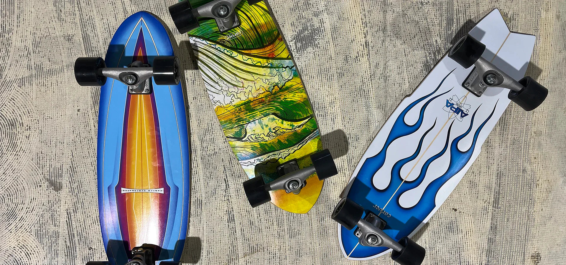 Pe Chai様　carver SK8BOARDS Channel Islands Happy Everyday Carver Surfskate