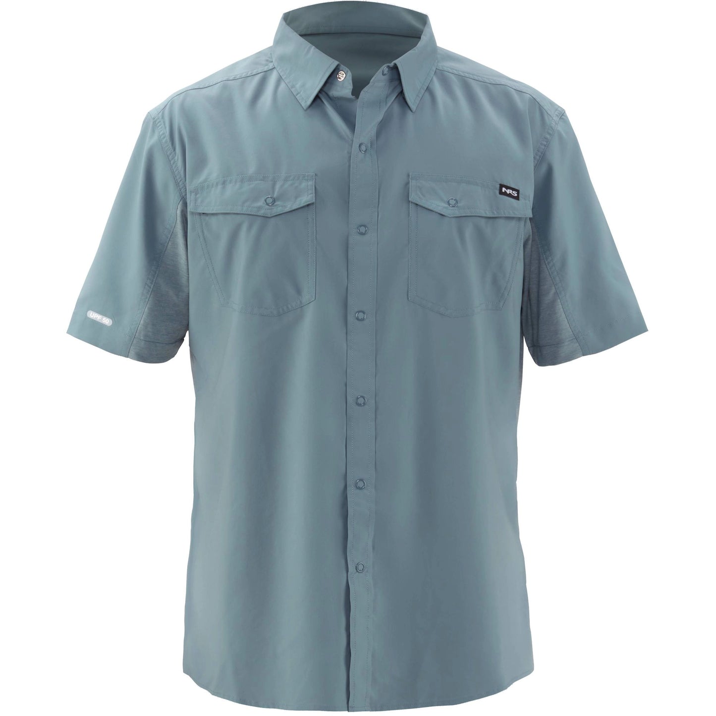 NRS Men's Short Sleeve Guide Shirt Lead Small
