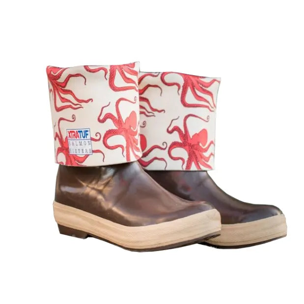 XtraTuf Women's 15in Salmon Sisters Legacy Boots Octopus Print