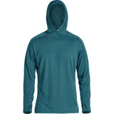 NRS Men's Silkweight Long Sleeve Hoodie Mediterranea Small