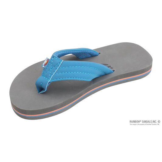 The Grombow - Soft Rubber Top Sole with 1" Strap and Pin line