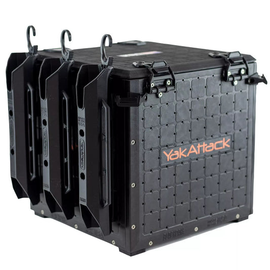 YakAttack BlackPak Pro Kayak FIshing Crate Black 13x13