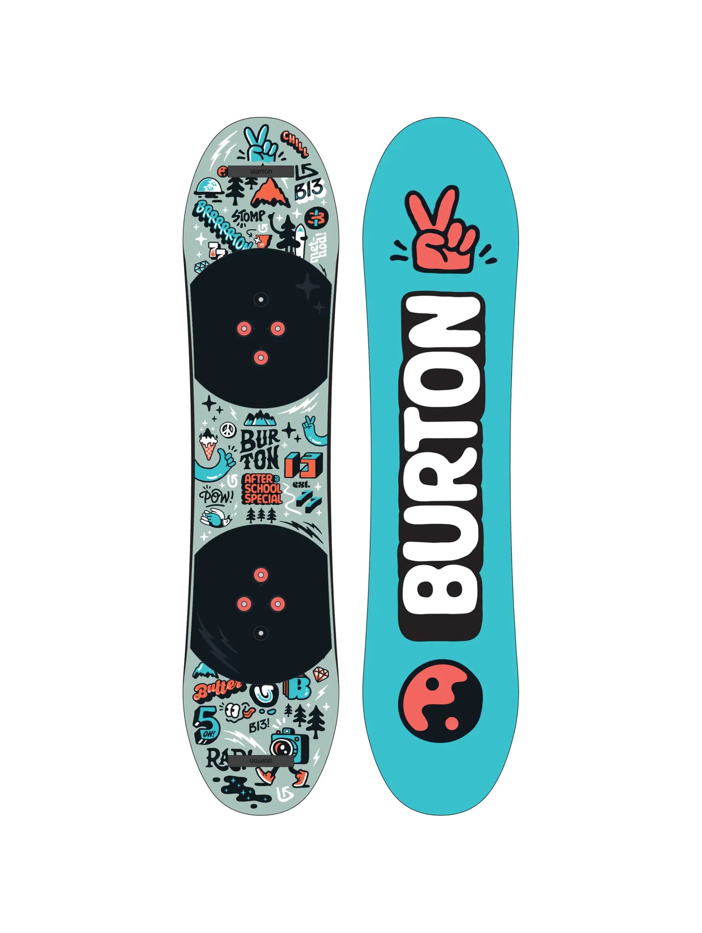 Burton Kid's After School Special Snowboard and Binding Package - 80cm