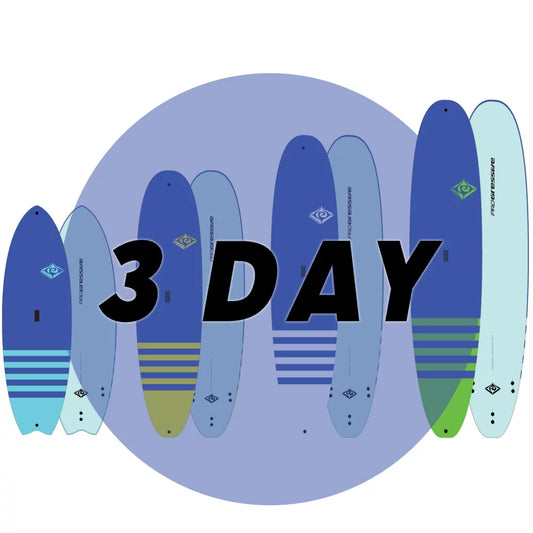 3 Days Surfboard Rental in Daytona Beach | Board Sizes 6’6”–9’6” | Sandy Point Progressive Sports – Image 1