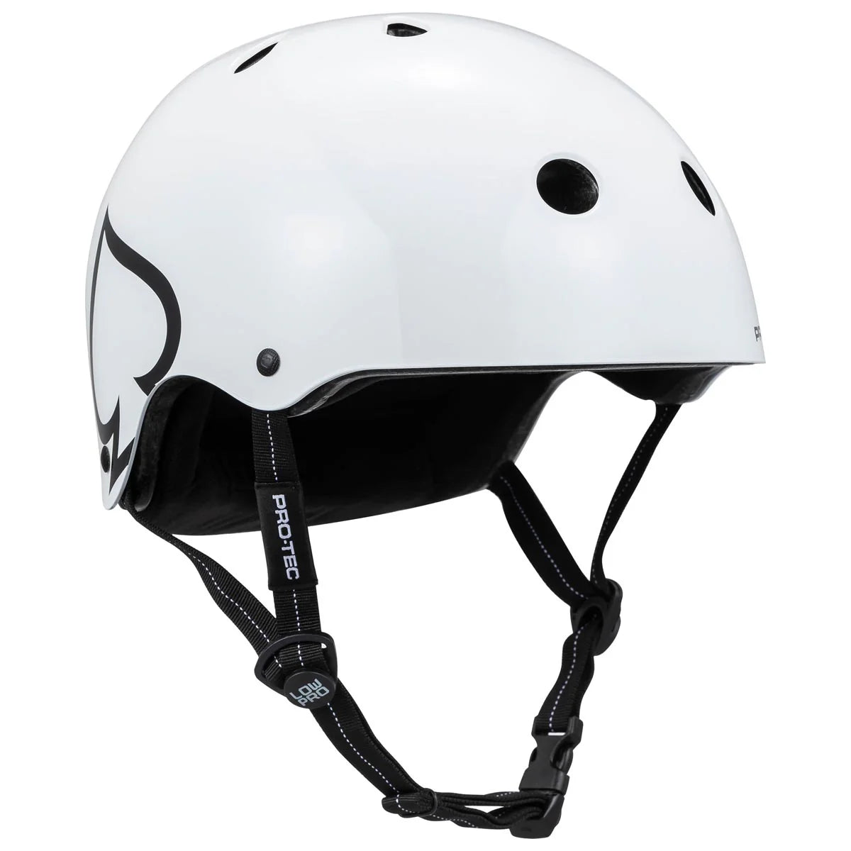 Pro-Tec Low PRO Skateboard Helmet Gloss White