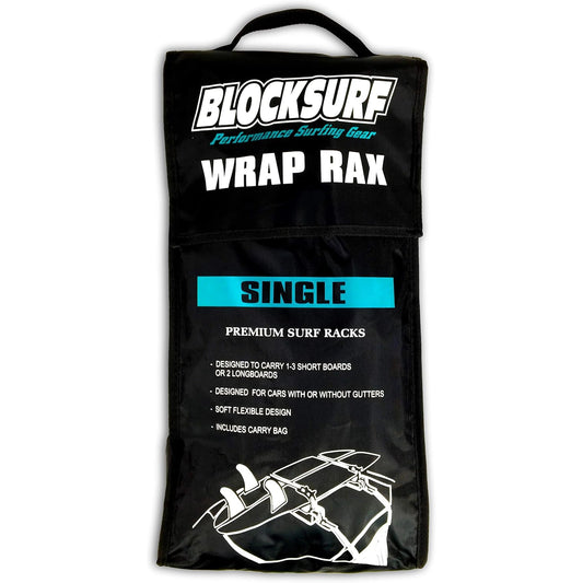 Block Surf - Wrap Rax Pro Soft Roof Racks, Universal Fit for Cars, Trucks and SUVs - Carries Long boards, Short boards, and Soft Tops
