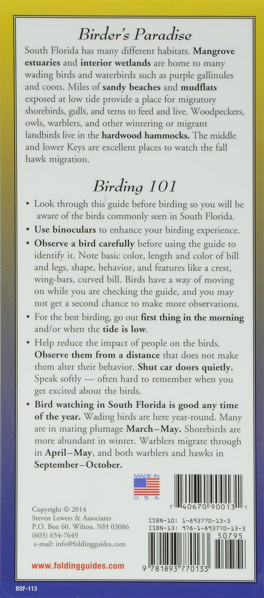 Birds of South Florida: Folding Guide (Foldingguides)