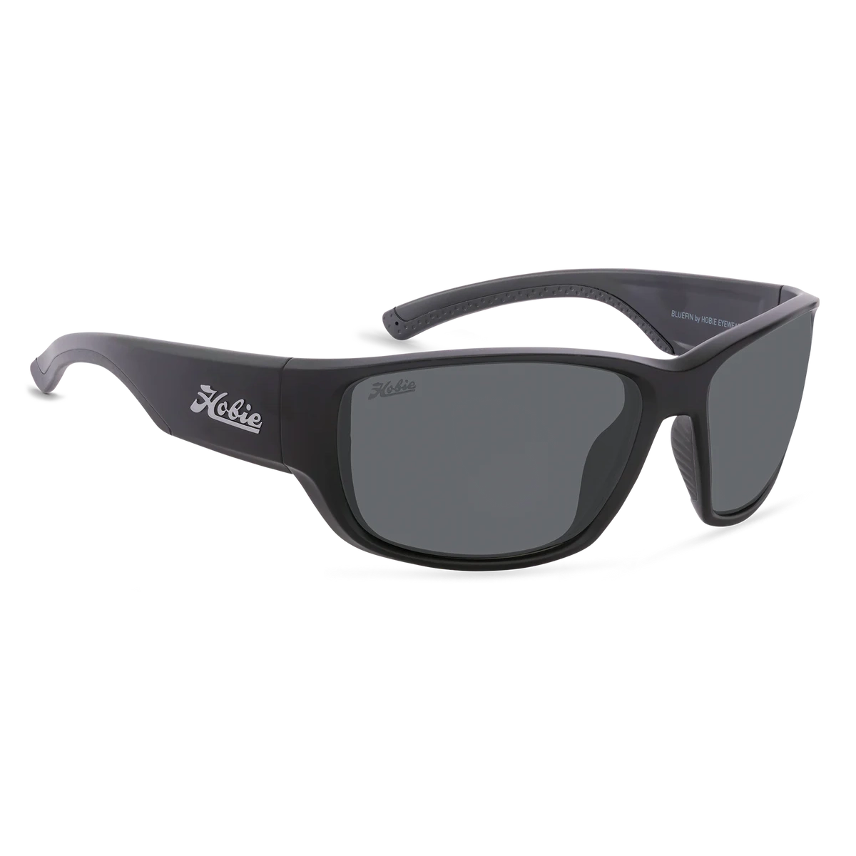 Hobie Eyewear Bluefin Float Sunglasses Satin Black / Grey Cobalt