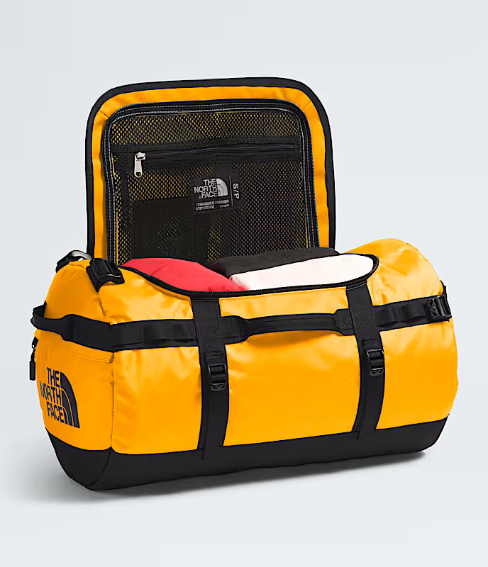 The North Face Base Camp™ Duffel—S Summit Gold/TNF Black Duffel Bag