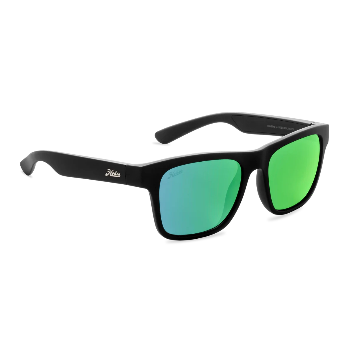 Hobie Eyewear Coastal Float Sunglasses Satin Black / Sea Green