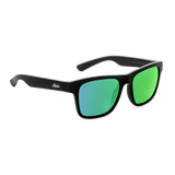 Hobie Eyewear Coastal Float Sunglasses Satin Black / Sea Green