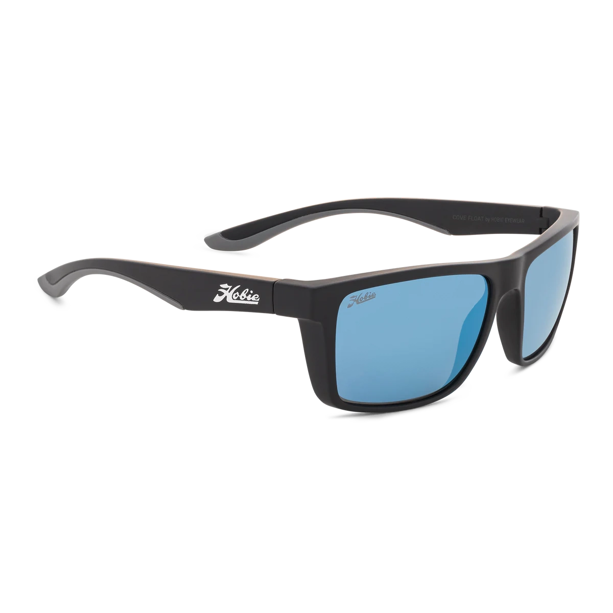 Hobie Eyewear Cove Float Sunglasses Satin Black / Cobalt