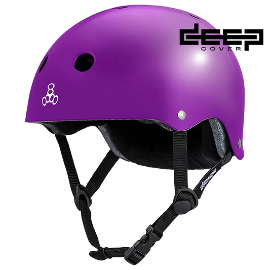 Triple8 DEEP COVER Helmet - Purple