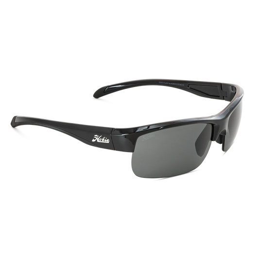 Hobie Eyewear Eddy Float Sunglasses Shiny Black / Grey