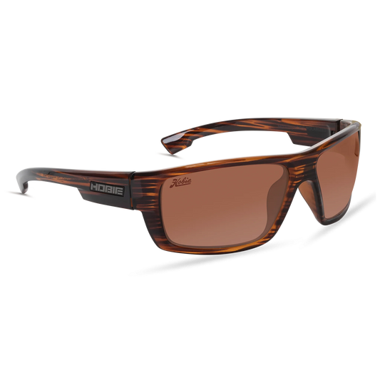 Hobie Eyewear Mojo Float Shiny Brown Wood Grain / Copper