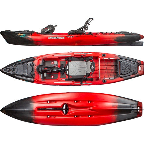 Jackson Coosa FD Pedal Kayak Black WIdow