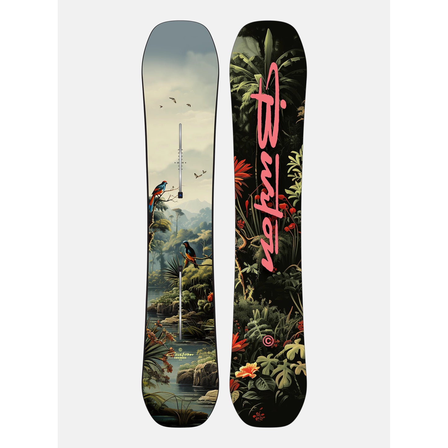 Men's Burton Custom Camber Snowboard jungle