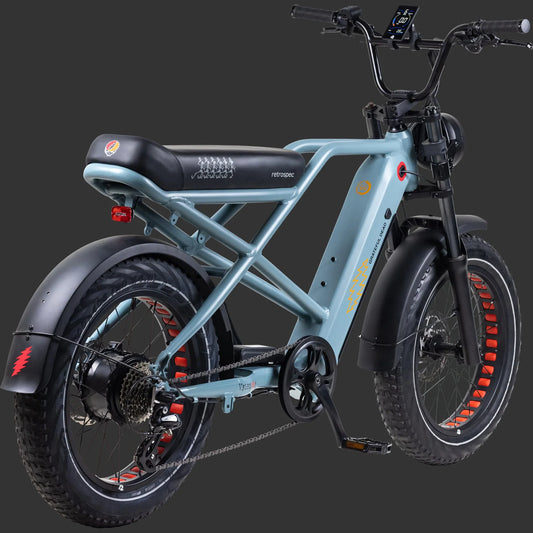 Retrospec Grateful Dead Valen Rev+ Fat Tire Electric Bike