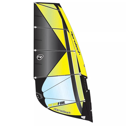 Aerotech Sails Aerotech Aerofoil Yellow Windsurfing Sail – Image 1