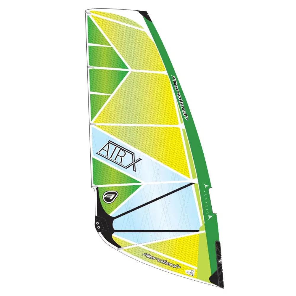 Aerotech Sails Aerotech AirX Complete Rig Yellow Windsurfing Sail – Image 1