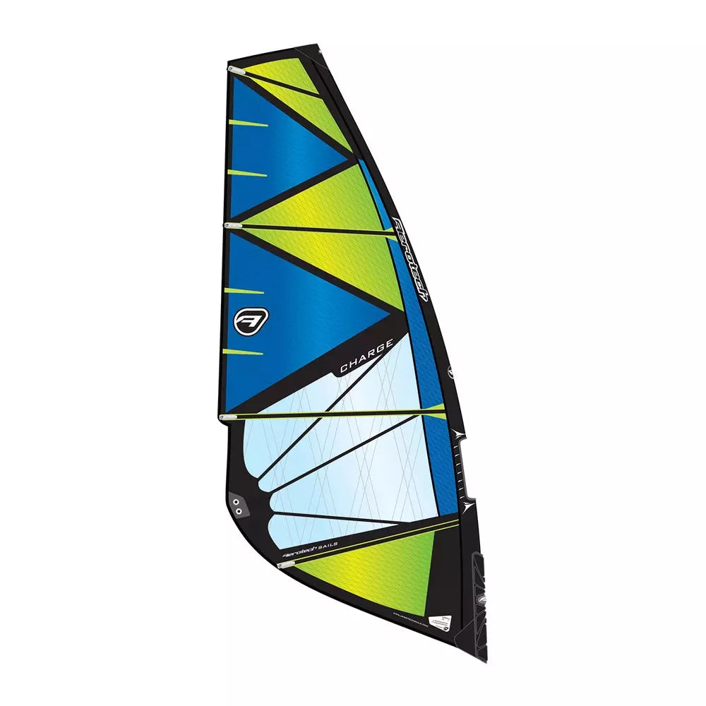 Aerotech Sails Aerotech Charge Blue 3.5 USED Windsurfing Sail Used – Image 1