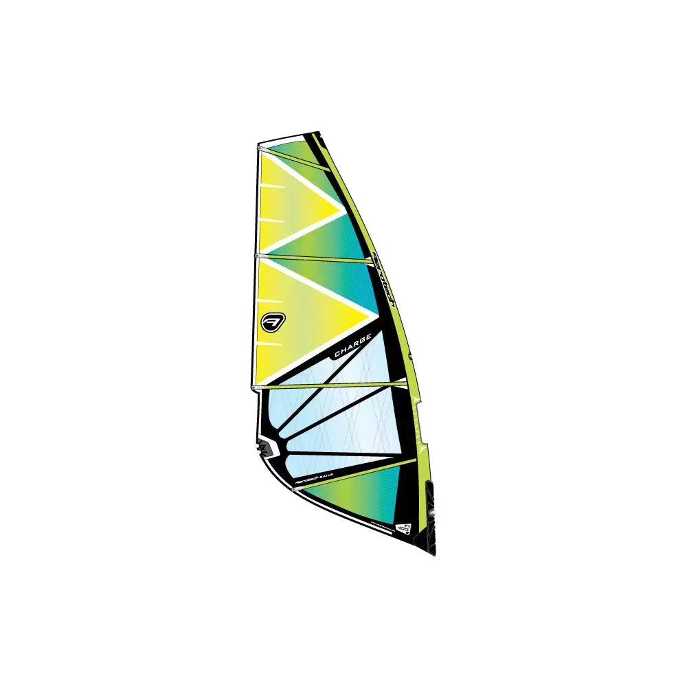 Aerotech Sails Aerotech Charge Wave Sail Green Windsurfing Sail – Image 1