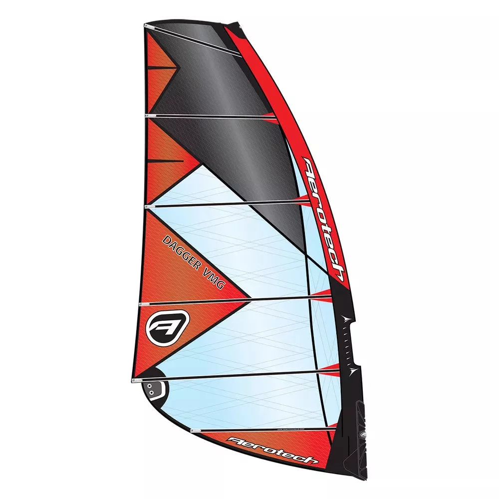 Aerotech Sails Aerotech Dagger VMG Red Windsurfing Sail β Image 1