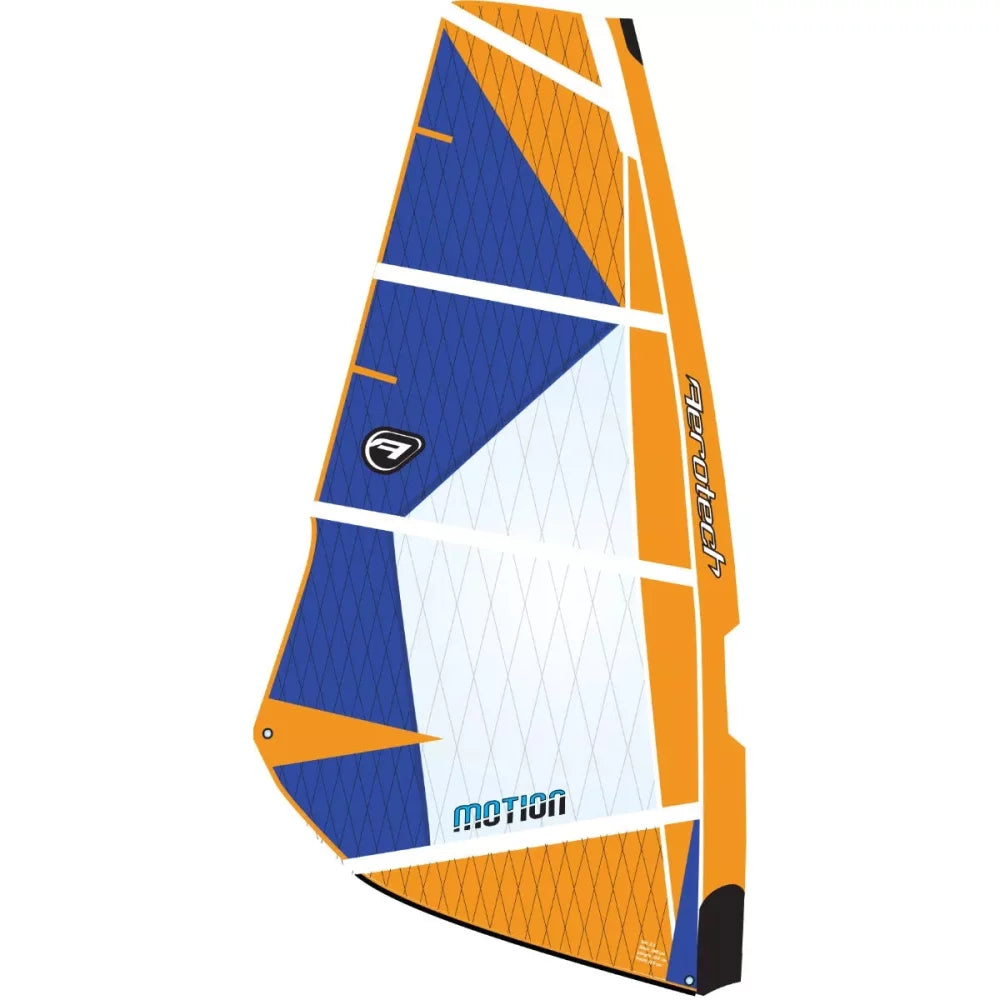 Aerotech Sails Aerotech Motion Complete Rig Orange Windsurfing Sail – Image 1