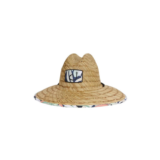 AVID Sundaze Straw Hat Sanibel Black Mens Hats – Image 1