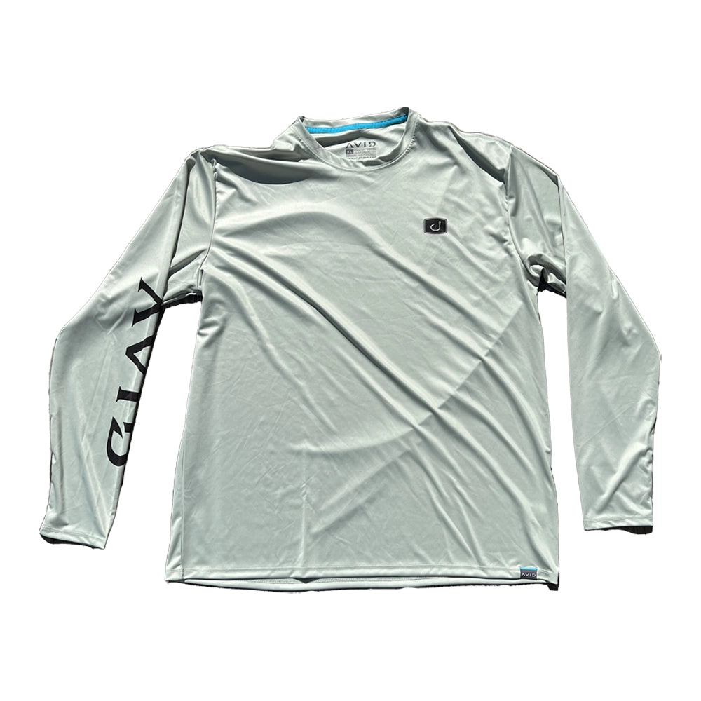 Avid Breakers AVIDry Long Sleeve Crew Green Fig Medium