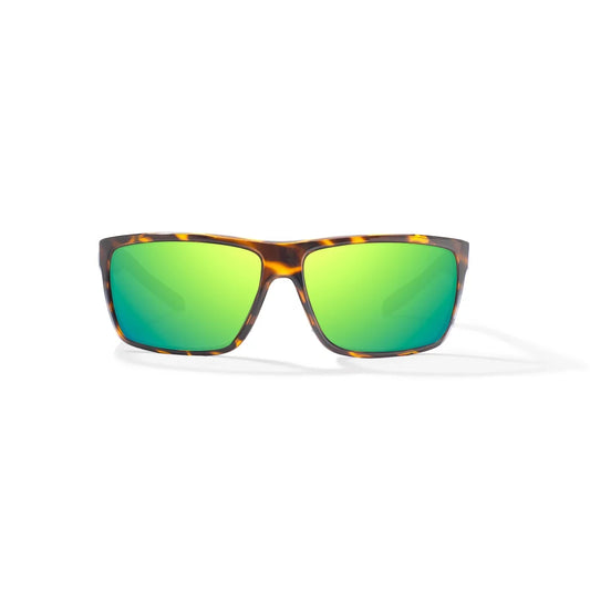Bajio Sigs Brown Tortoise Gloss Green Mirror Glass Lenses Mens Sunglasses – Image 2