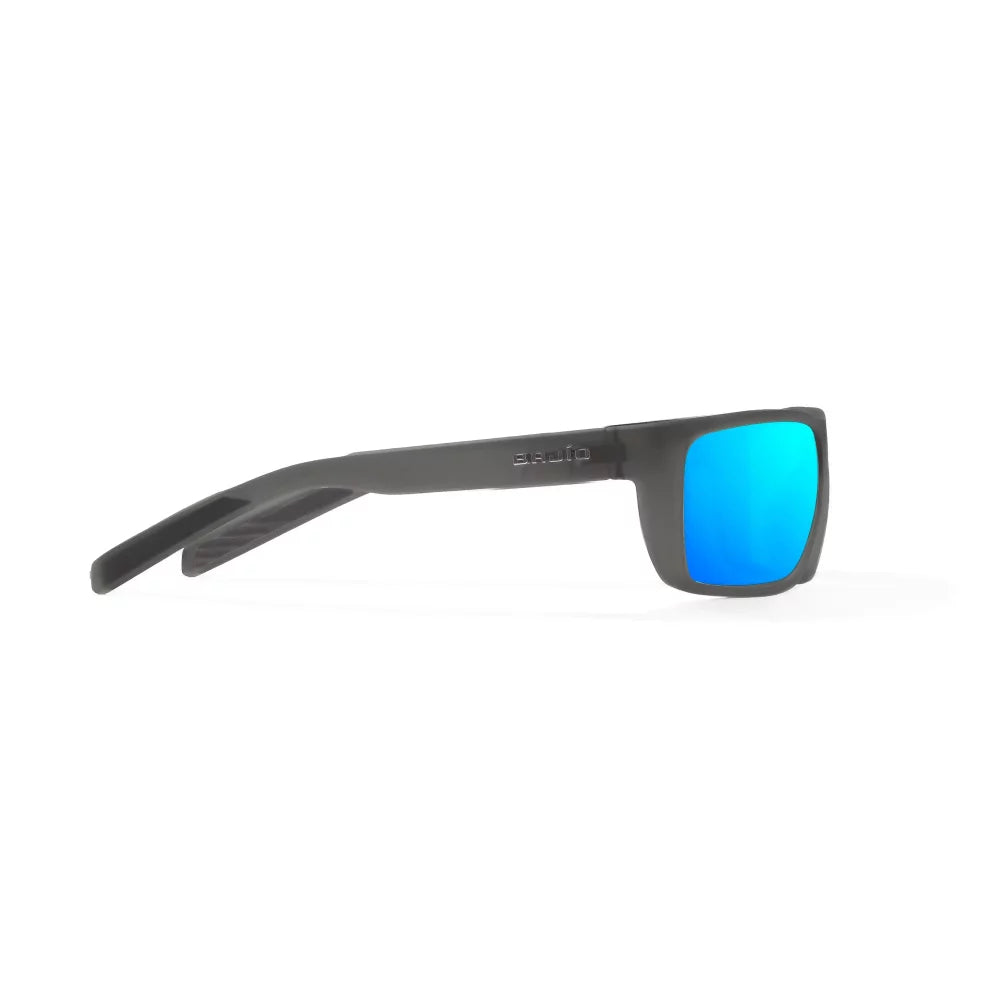 Bajio Sigs Dark Gray Glass Matte Blue Mirror Glass Lenses Mens Sunglasses – Image 3