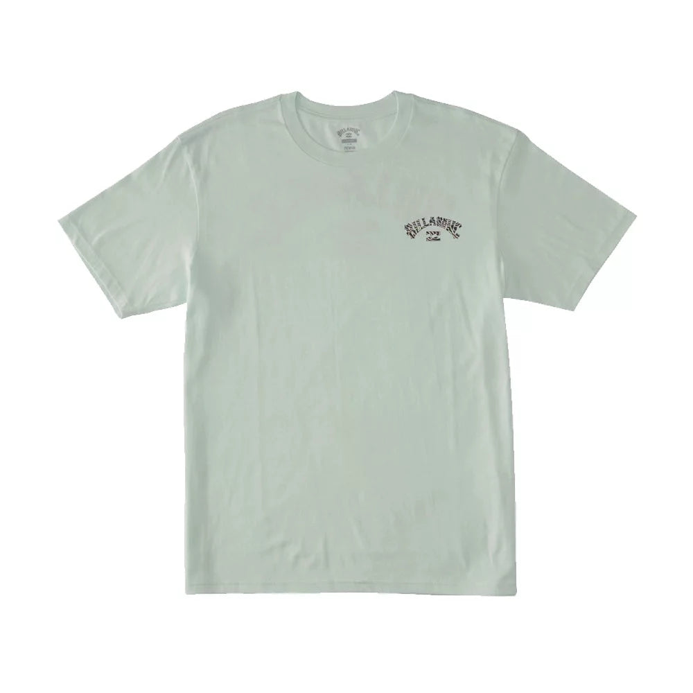 Billabong Men's Arch Fill Short Sleeve Tee Seaglass Medium Mens Shirts – Image 2