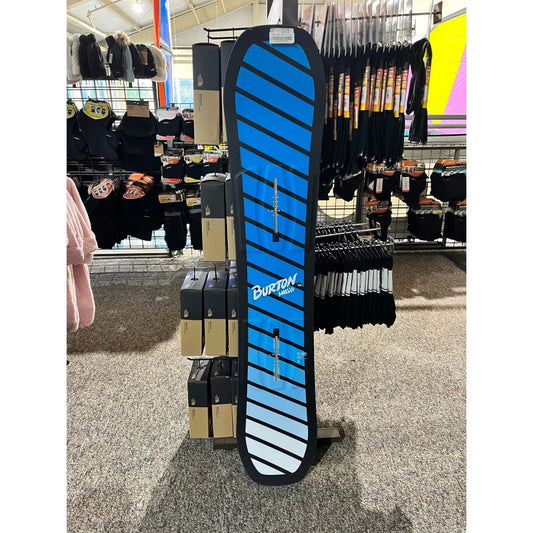 Burton Kid's Smalls 138cm USED Snowboard Blue – Image 1