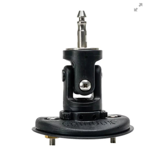 Chinook 2-Bolt Quick Release Mast Base Universal Euro-Pin (Complete) Windsurfing Base – Image 1
