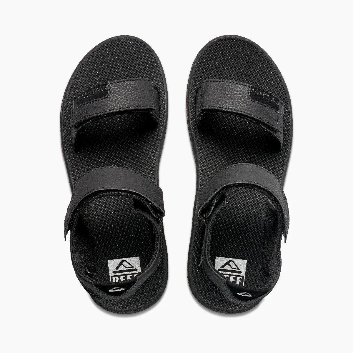 Reef Fanning Baja Sandals Black/Silver 12