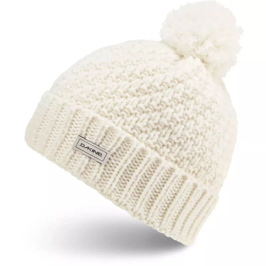 Dakine Tiffany Pom Beanie Turtledove Snow Headwear – Image 1