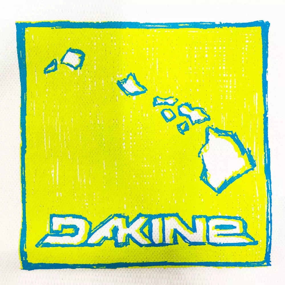 Dakine Youth H20 Split Peak Loose Fit Short Sleeve Hybrid Surf Shirt White Kids Rashguard – Image 3