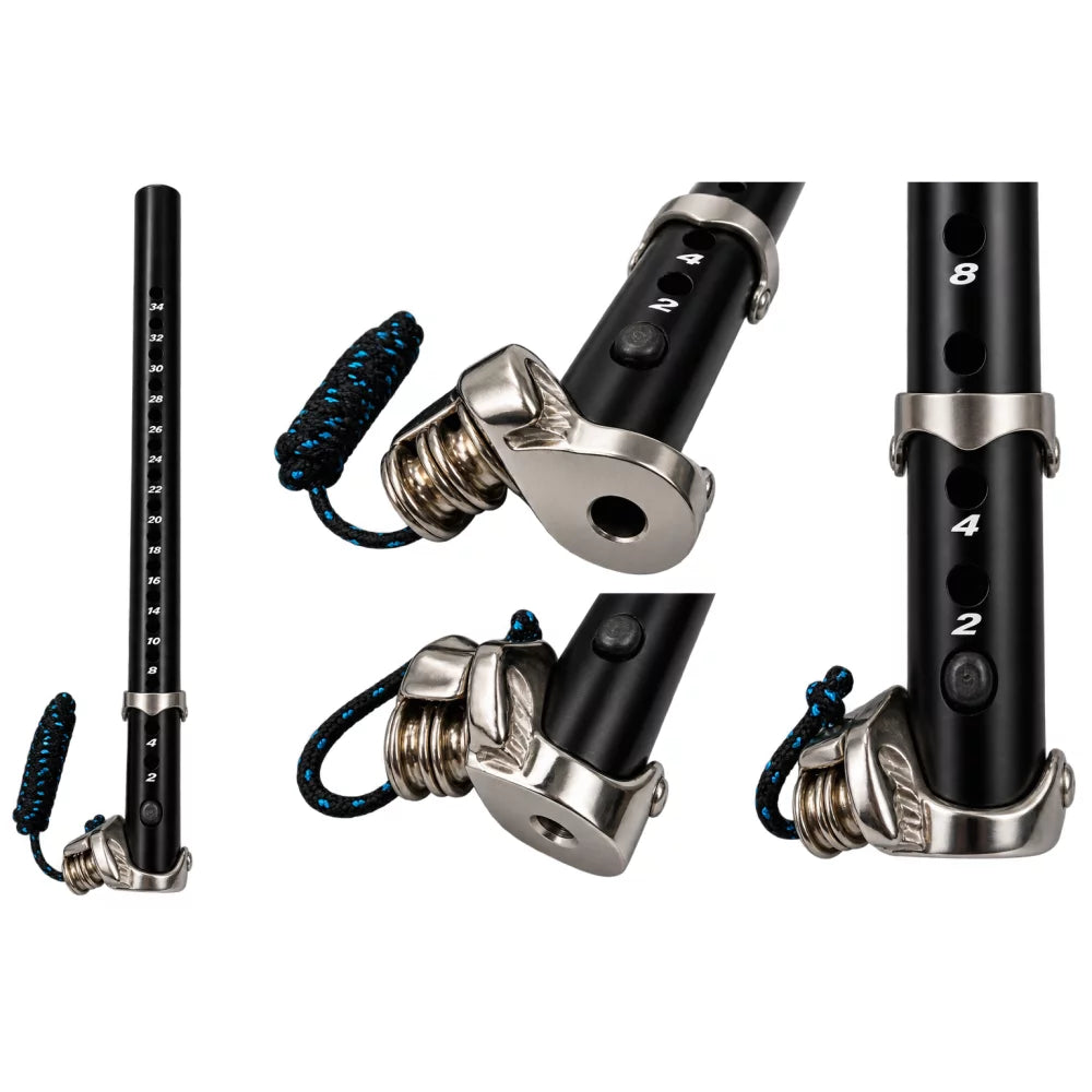 Epic Gear Aluminum Extension RDM Euro Pin 34cm Windsurfing Extension – Image 1