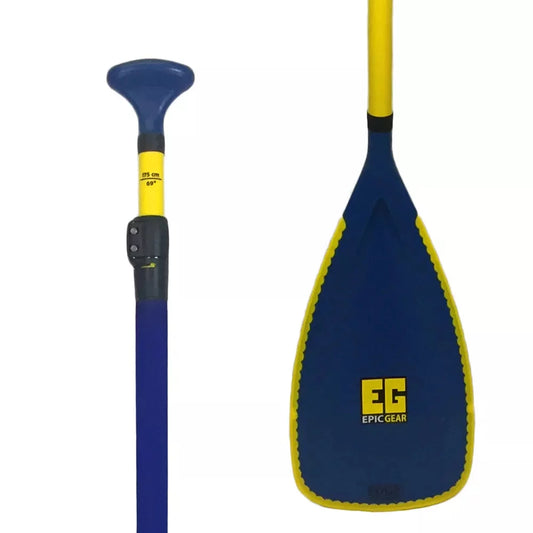 Epic Gear EDGE Adjustable Aluminum SUP Paddle Blue – Image 2