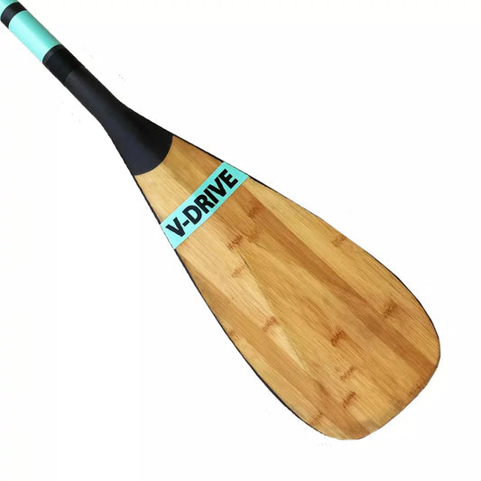 Epic Gear V-Drive Full Carbon Adjustable SUP Paddle Bamboo – Image 2