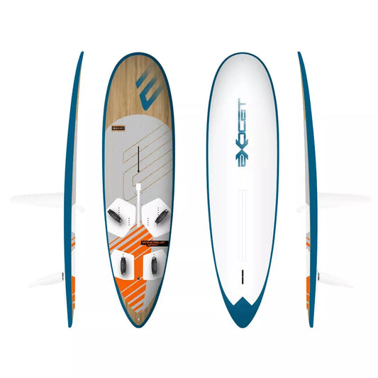 Exocet WindSUP All Around Windsurf Board Bamboo Windsurfing Board – Image 1