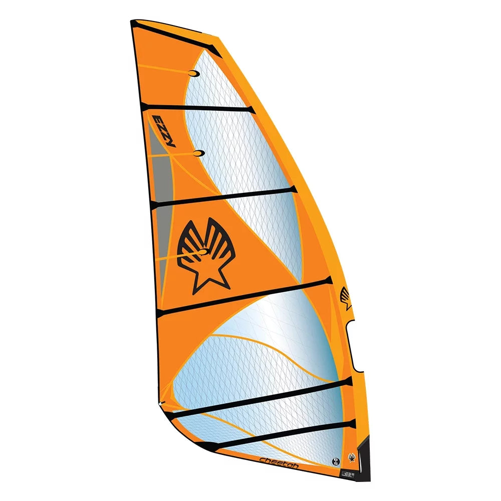Ezzy Cheetah Freeride Sail Orange Windsurfing Sail – Image 1