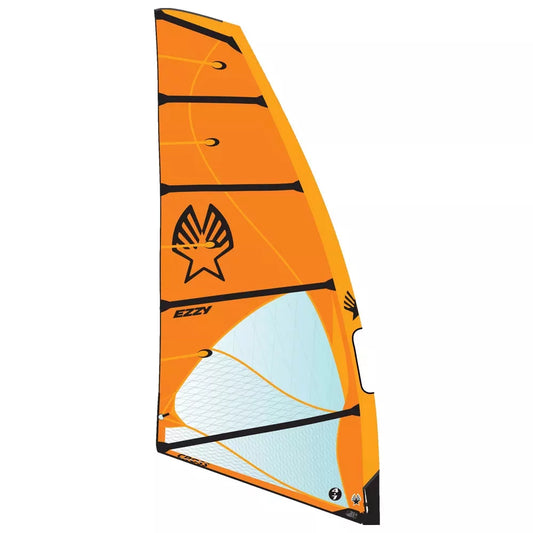 Ezzy Cross Freeride Sail Orange Windsurfing Sail – Image 1
