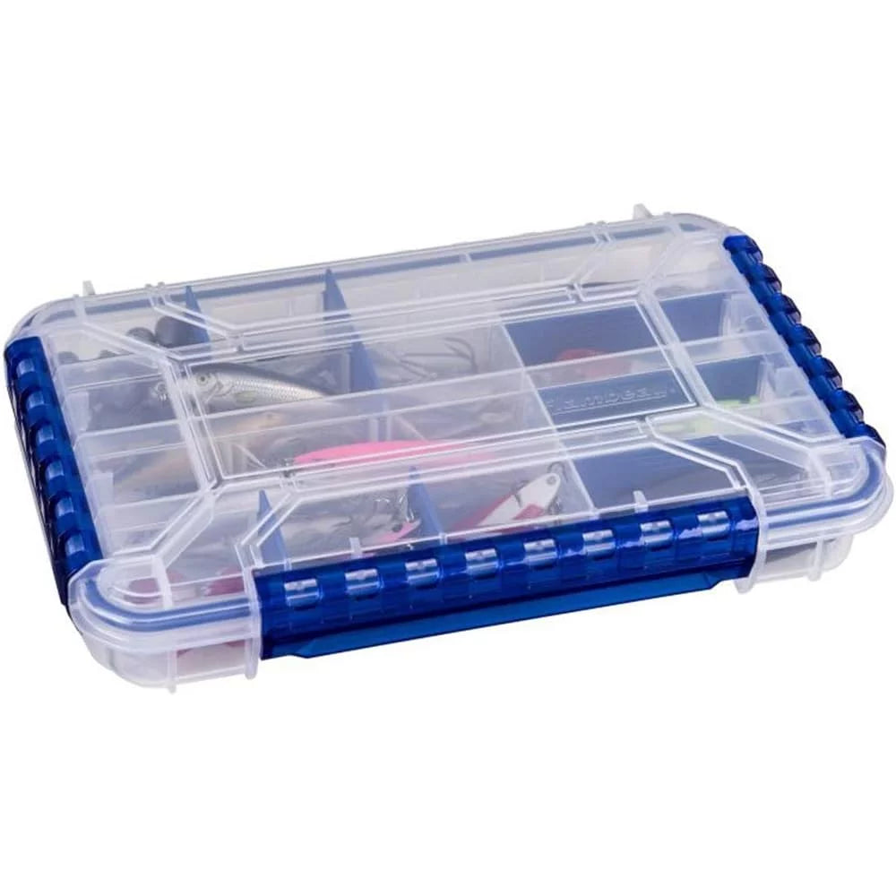 Flambeau Outdoors WP4005 Waterproof Fishing - Includes 11 Dividers, 16 Compartments, Waterproof Clear Fishing Lure Organizer, Ultimate Tuff Tainer with Zerust Dividers - 10.79" L x 7.20" W x 1.89" D Tackle Box – Image 3