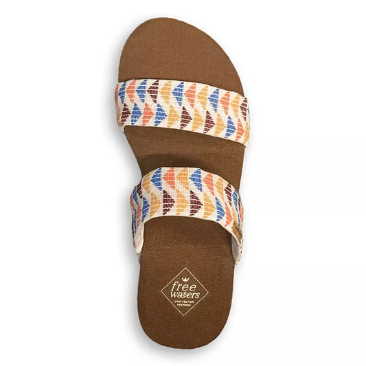 Freewaters Supreem La Jolla Sandal Desert Geo Womens Sandals – Image 1