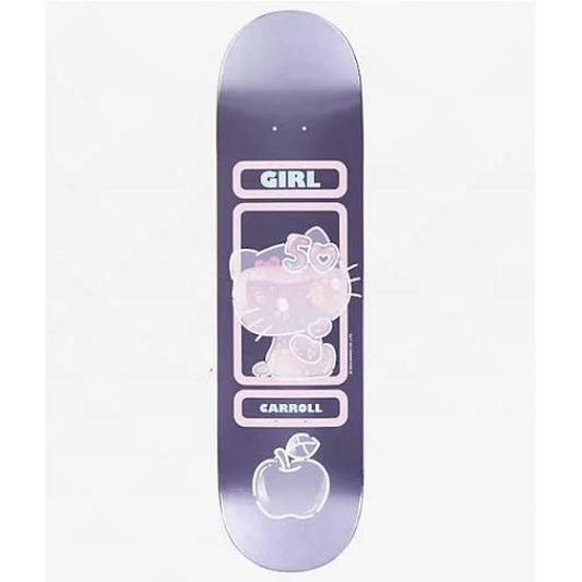 Girl Carrol Hello Kitty 8.25" Skateboard Deck – Image 1