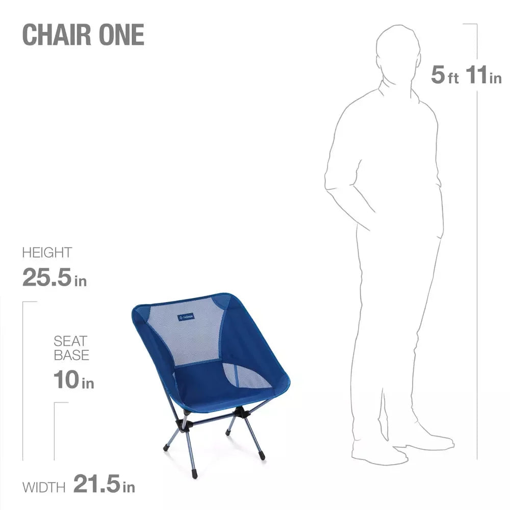 Helinox Chair One Blue Block – Image 6