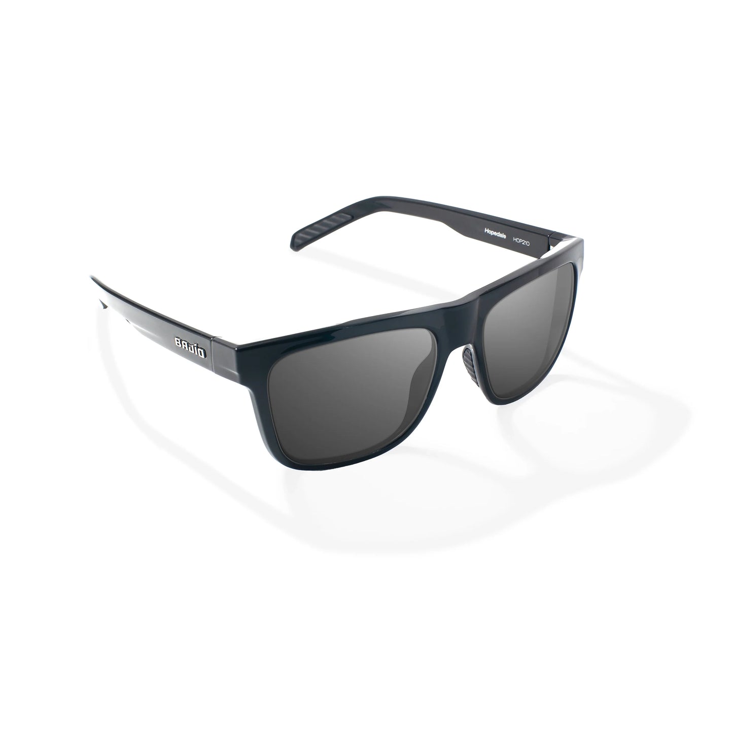 Bajio Hopedale Sunglasses - Black Gloss / Grey Lens