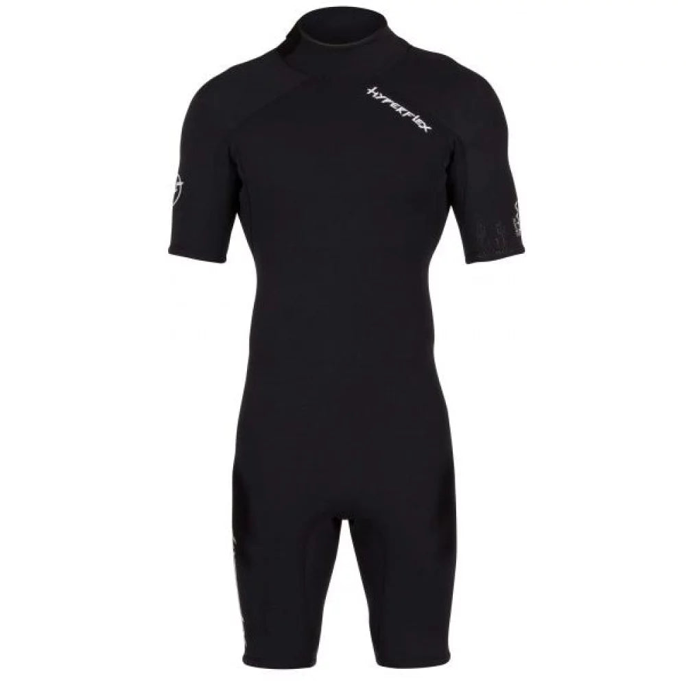 Hyperflex Vyrl Men’s Back Zip 3/2 Short Sleeve Spring Suit Springsuit – Image 1